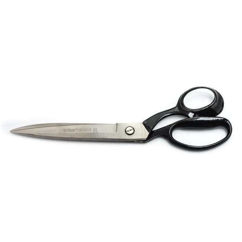 Wiss Crescent Wiss 12" Bent Handle Industrial Shears - Professional Heavy Duty Utility Scissors Tool for Sewing Fabric, Upholstery & Leather - W22N - Image 1